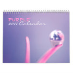 Purple 2011 calendar