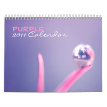 Purple 2011 calendar