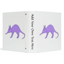 Purple Aardvark. Binder