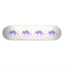 Purple Aardvark. Skateboard