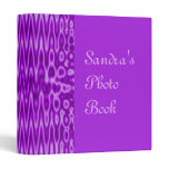 purple abstract binders