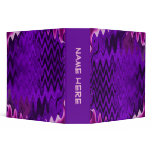 purple abstract binders