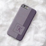 Purple Acanthus Damask Monogram iPhone6 iPhone 6 Case