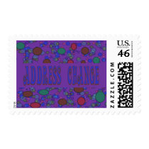 purple address change postage