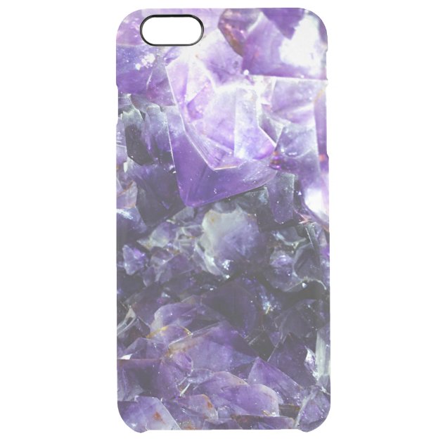 Purple amethyst uncommon clearlyâ„¢ deflector iPhone 6 plus case