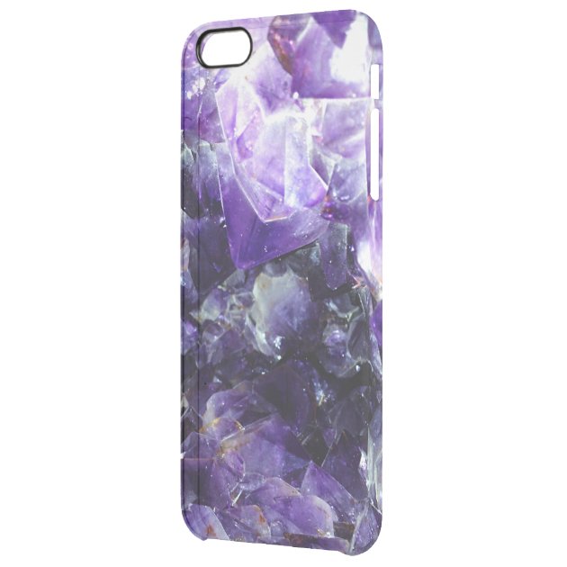Purple amethyst uncommon clearlyâ„¢ deflector iPhone 6 plus case