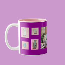 Purple Ancient Egyptian Amulets Mug.