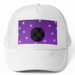 Purple and Black Christmas Bauble. hats