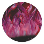 Purple and black flames in Spray Paint stickers
