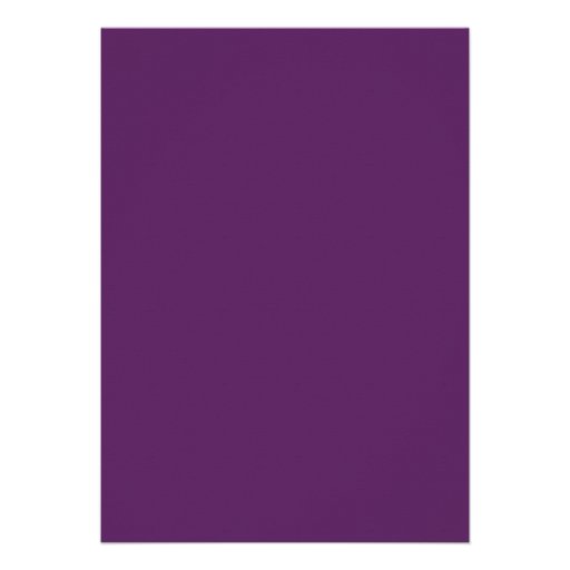Purple and Black Flourish Class Reunion Custom Announcement