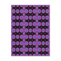 Purple and Black Fractal Pattern postcards by DonnaGraysonAbstract Purple and Black Fractal Pattern postcards