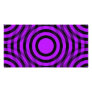 purple_and_black_interlocking_concentric_circles picture card