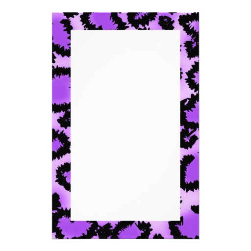 Leopard Stationery, Custom Leopard Stationary