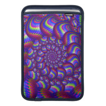 Purple and Blue Balls Fractal Pattern MacBook Air Sleeves