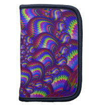 Purple and Blue Balls Fractal Pattern Planner