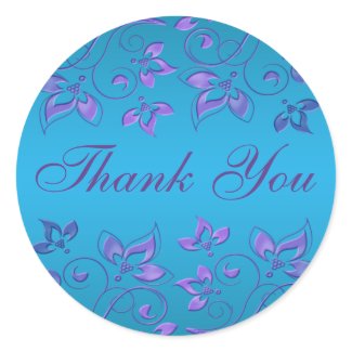 Purple and Blue Floral 1.5