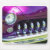 grill, purple, chrome, classic, car