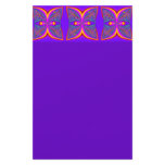 Purple and Gold Fractal Stationery