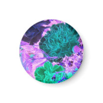 Purple and Green Carnations Magnet
