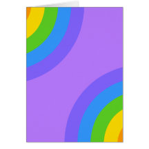 Purple and Multicolor Abstract. Greeting Cards