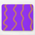 Purple and Orange Mouse Pad mousepads