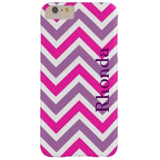 Purple and Pink Chevron iPhone 6 Plus Case