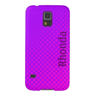 Purple and Pink Polka Dots Samsung Galaxy S5 Case