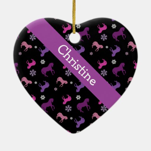 purple and pink pony christmas ornament zazzle purple and pink pony christmas ornament zazzle