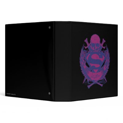 Purple and Pink Skull binders