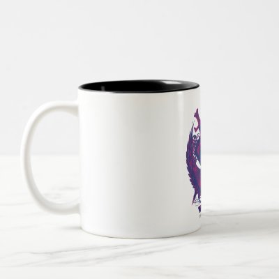 Purple and Pink Skull mugs