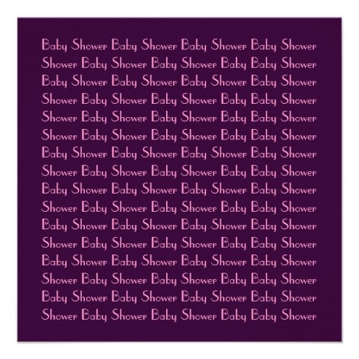 Purple and Polka Dots Little Princess Baby Shower Personalized Invitations