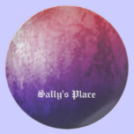 Purple and Red Dinner Plate plates