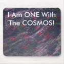 purple and red, I Am ONE With The COSMOS! mousepads by PaulaAndrea purple and red, I Am ONE With The COSMOS! mousepads