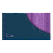 Purple and Teal Cards business cards