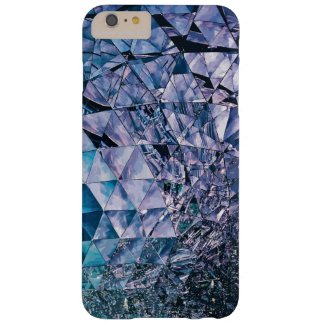 Purple and turquoise, TRIANGLE and reflections Barely There iPhone 6 Plus Case