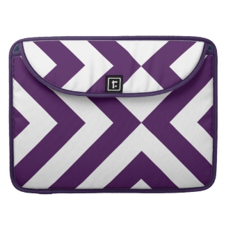 Purple and White Chevrons