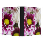 Purple and White Dahlias Binders