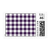 Purple and White Gingham Pattern – Medium stamps