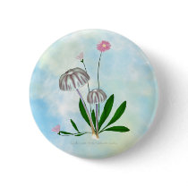 Purple and White Mushrooms with small Daisies buttons