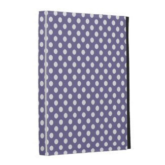 Purple And White Polka Dot Caseable Case