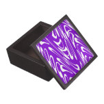 Purple and White Retro Pattern. Premium Jewelry Boxes