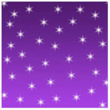 Purple and White Stars, Pattern. Cut Out