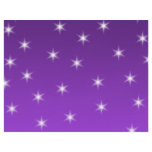 Purple and White Stars, Pattern. Flyers