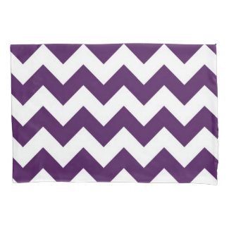 Purple and White Zigzag Pattern