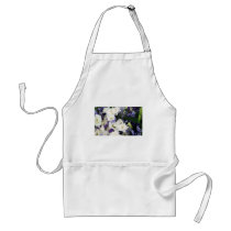 Purple and Whites aprons