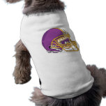 purple and yellow gold football helmet vector desi doggie t shirt