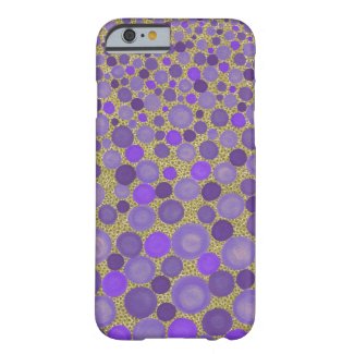 Purple and Yellow Spotted Iphone 6 Case