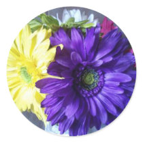 Purple and Yellow stickers by marcya7 Purple and Yellow stickers