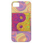 Purple and Yellow Yin Yang Symbol iPhone 5 Cover