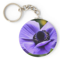 Purple Anemone Keychains